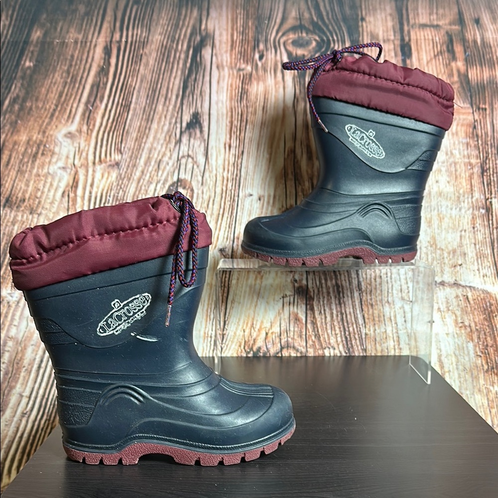 LaCrosse Insulated Rain Boots Toddler Boys Sz 10